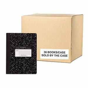 Roaring Spring Wide Ruled Hard Cover Composition Book 1 Case 36 Total 9.75&#034; x...