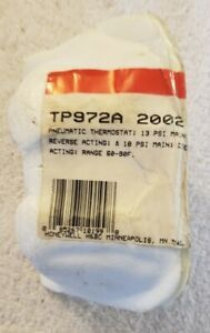 Honeywell TP972A 2002 5 REVERSE ACTING ; 18 PSI MAIN Pneumatic Thermostat new
