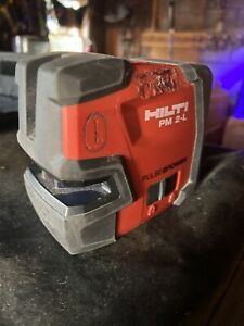 HILTI PM 2-L LASER LEVEL w Case