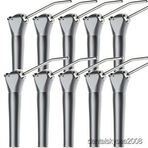 10 Packs Dental 3 Way aire agua Jeringa Syringe Handpiece con Nozzles