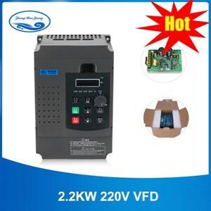 Variable Frequency Drive MYSWEETY VFD Inverter Frequency Converter 2.2KW 3HP ...