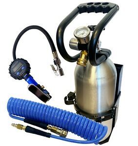 10 lb CO2 Cylinder Rapid Tire Inflation System for Offroad Tires