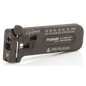 JOKARI 40027 Stripping Tool,Esd Safe Micro,AWG 36-26