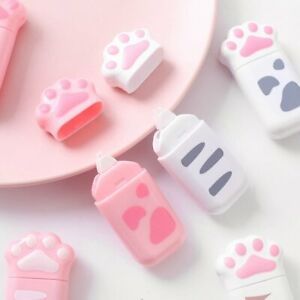 Cat Claw Portable CorrectionTape Kawaii White Out Corrector School Office Suppfi