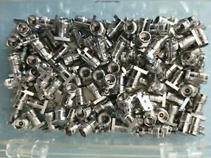Molex 2.4mm Surface Mount RF Coaxial Connector Straight Flanged Jack 73387-0021