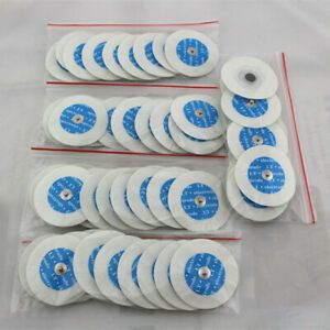 50pcs Electrode Replacement Pads for Portable ECG EKG Heart Monitor Health Newly