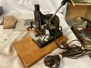 Kingsley Embossing Hot Stamp Machine