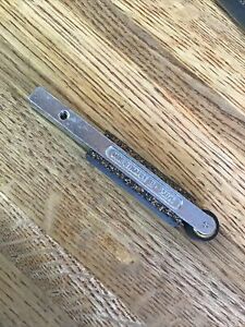Dynabrade 15026 Contact Arm Assembly 5/8&#034; x3/8&#034; W Rubber Wheel with 1/2&#034;W Platen