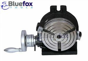 6&#034; HV6 PRECISION ROTARY TABLE 3 SLOT HORIZONTAL &amp; VERTICAL (150 MM )