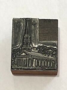 Printing Letterpress Printers Block Church