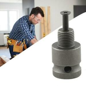 1/2inch 1.5-13mm Hex Shank Keyless Drill Chuck Screwdriver Adapter Impact L8N2