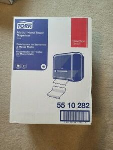 Tork (5510282) Elevation Matic Hand Towel Roll Dispenser H1 System - Black *NEW*