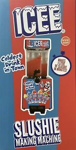 BRAND NEW! Iscream Genuine Icee Slushie Making Machine For Counter-Top Home Use