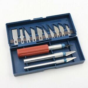 13pcs Multi Function Precision Blades Cutter Razor Set Craft &amp; Art Cutting Tool