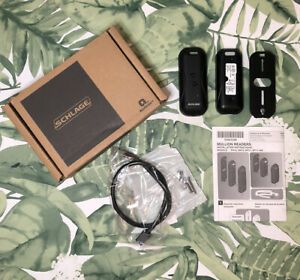 New In Box Schlage Mini Mullion Reader,Black,4-17/64 in. H SM10