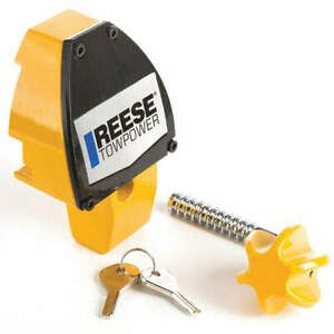 REESE 7066900 Coupler Lock,35 lb. Cap.,8&#034; L x 4-1/2&#034; H