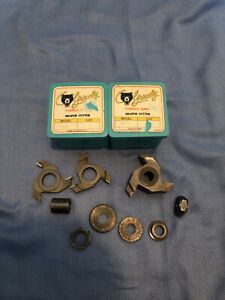 GUC Vintage Grizzly Carbide Tipped Shaper Cutter Sets, 1108 &amp; 1658