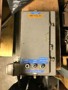480V AC Weatherproof CONTROL BREAKER BOX.