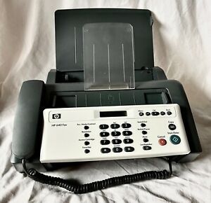 HP 640 Fax Plain Paper Inkjet Quality Fax Copy Phone Machine
