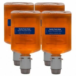 Lot of 4 Georgia-Pacific 43715 Pacific Blue General Purpose Foam Soap 1200ml