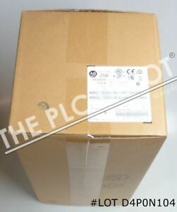 LOT 4QTY SEALED Allen Bradley 25B-D4P0N104 PowerFlex 525 480V #LOT D4P0N104
