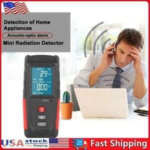 RECHARGEABLE POWERFUL 5G 4G EMF RADIATION METER TESTER DETECTOR ELECTROMAGNET US