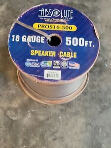 16 gauge speaker wire 400? ft