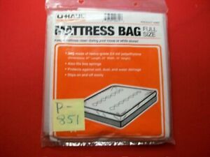 BRAND NEW AUTHENTIC UHAUL FULL SIZE MATTRESS HEAVY GRADE 2.0 MIL PROTECTION BAG