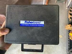 Vintage FisherBrand Electronic Calibration Weight 2kg w/ Plastic Case