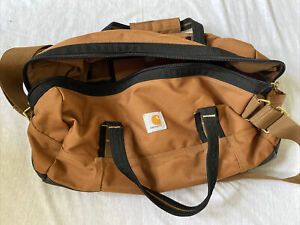Carhartt Signature Foundry 20&#034; Duffel Bag Work Contractor Industrial Brown