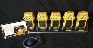 BW Quattro Gas Alert MultiGas Gas Monitor Detector H2S,LEL,CO,O2 5 Unit Sale