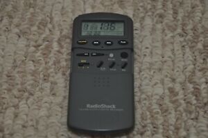 Radio Shack Digital Clock and Digital Recorder Cat. No 63-947 (New Batteries)
