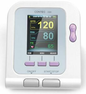 CONTEC08A Digital Blood Pressure Monitor with 3 users storage 300 group capacity