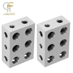 MATCHED PAIRS ULTRA PRECISION 1-2-3 123 BLOCK Set 11 HOLES