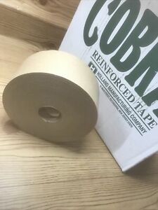 box of 10 rolls of 70 mm x 450 ft reinforced water activated tape