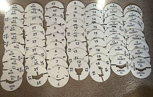 60+ Clothing Size Dividers Hanger Marker Tags White Baby, Toddler, Child, Junior