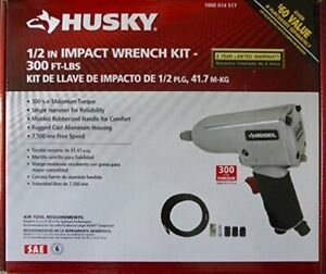 Husky 1/2 in. Impact Wrench 300 ft.-lbs