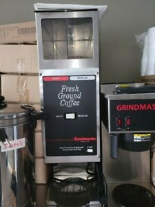 Grindmaster-Double Coffee Grinder, Regular and Decaf Hopper 