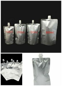 Stand Up Aluminum Foil Spout Bags Liquid Pouches Drink Juice Bag Pack with Mouth