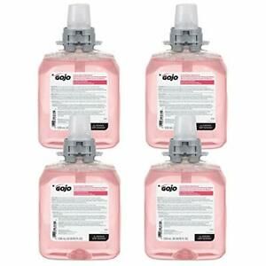 GOJO Luxury Foaming Hand Soap Refill Cranberry 42 Fl. Oz. 4/Carton 5161-04