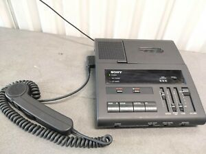 Sony BI-85 Cassette Tape Transcriber &amp; AC Adapter Power Supply &#034;Untested&#034;