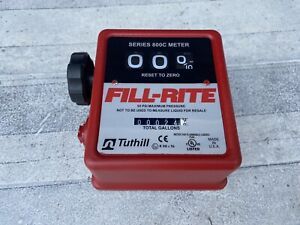 Fill-Rite Series 800C Flow Meter 5-20GPM 50 Psi 806C New No Box!! Read!!