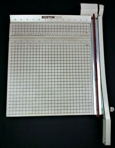 Boston Paper Trimmer 2615 Large 15&#034; Guillotine Style Cutter Crafts Classroom