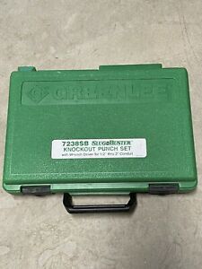Greenlee 7238SB Ratchet Knockout Kit