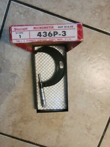 Starrett Micrometer No.436P  2&#034; &amp; 3&#034; 
