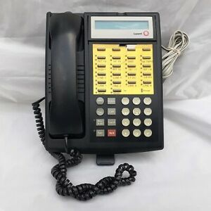 Lucent Partner 18D 18 Button Euro Style Phone Black