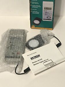 EXTECH INSTRUMENTS MODEL 401025 FOOT CANDLE LUX DIGITAL LIGHT METER G2