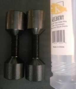 1 1/8&#034; Two Hole Pins Set Kelbert 6061 Aluminum Lightweight Construction  US Sell