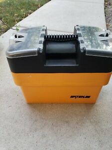 Waterloo HP1331 13&#034; Plastic Toolbox with Removable Drawer