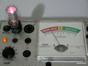 EICO 628 TUBE TESTER ~ Vintage Valve Checker ~ Repaired Tested Working VERY NICE
